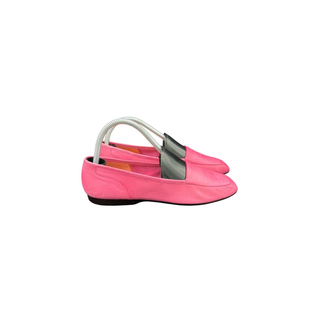 💗Enzo Angiolini Sz 8N Pink Loafers Slip-On Flats Minimalist Chic Y2K Workwear - Picture 4 of 9
